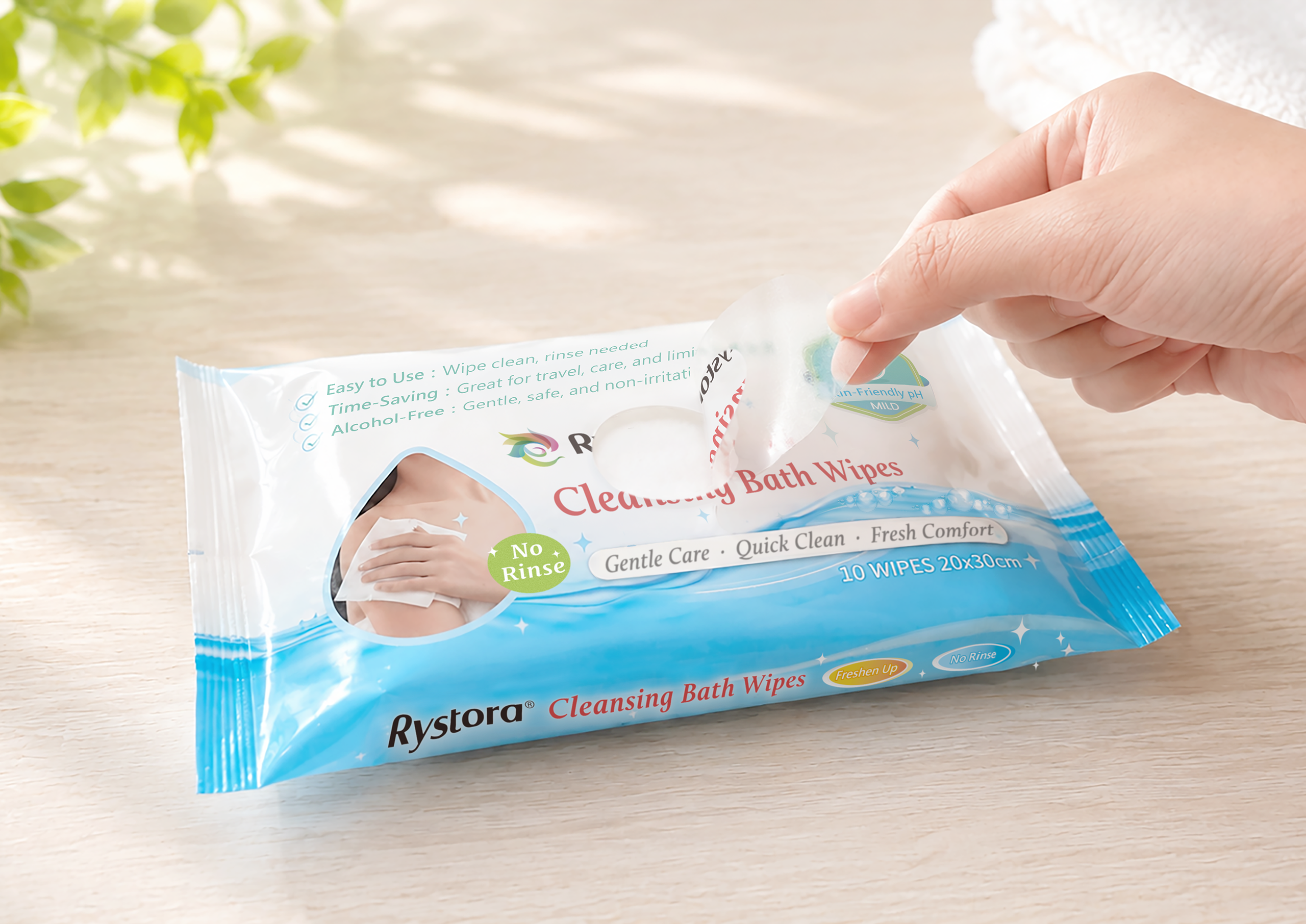 Cleansing Bath Wipes