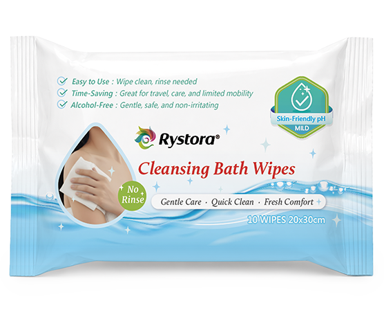 Cleansing Bath Wipes : 