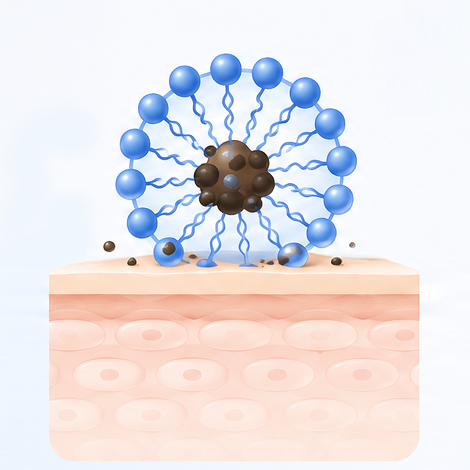 Encapsulates and Lifts Impurities